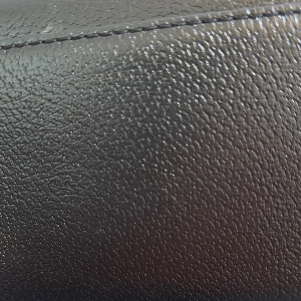 Kate Spade Leather Black Satchel with crossbody strap Gold Hardware
